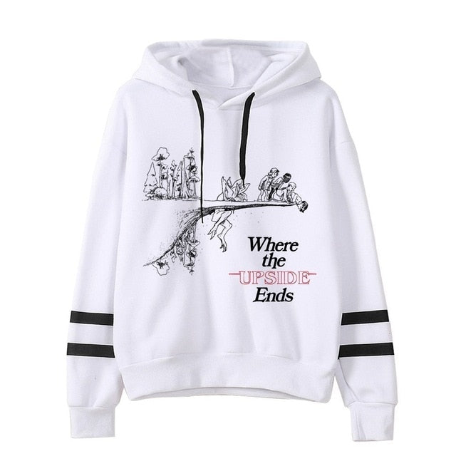 Stranger Things Hoodie Woman Hooded Hoodies Kpop Sweatshirts Kawaii Korean Oversized Harajuku Hip Hop Hoodie Sweatshirt Men