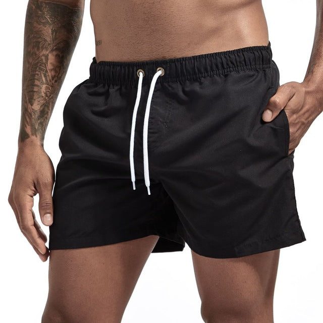 Pocket Swimming Shorts For Men Swimwear Man Swimsuit Swim Trunks Summer Bathing Beach Wear Surf beach Short board pants Boxer