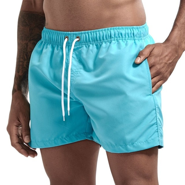 Pocket Swimming Shorts For Men Swimwear Man Swimsuit Swim Trunks Summer Bathing Beach Wear Surf beach Short board pants Boxer