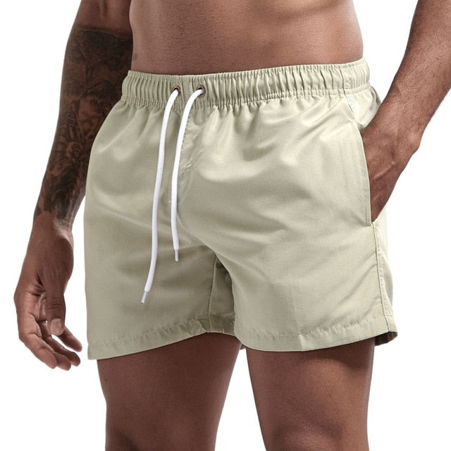 Pocket Swimming Shorts For Men Swimwear Man Swimsuit Swim Trunks Summer Bathing Beach Wear Surf beach Short board pants Boxer