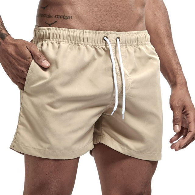 Pocket Swimming Shorts For Men Swimwear Man Swimsuit Swim Trunks Summer Bathing Beach Wear Surf beach Short board pants Boxer