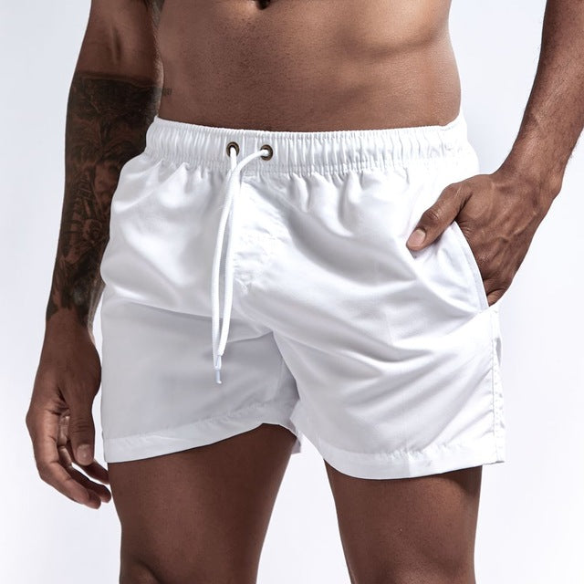 Pocket Swimming Shorts For Men Swimwear Man Swimsuit Swim Trunks Summer Bathing Beach Wear Surf beach Short board pants Boxer