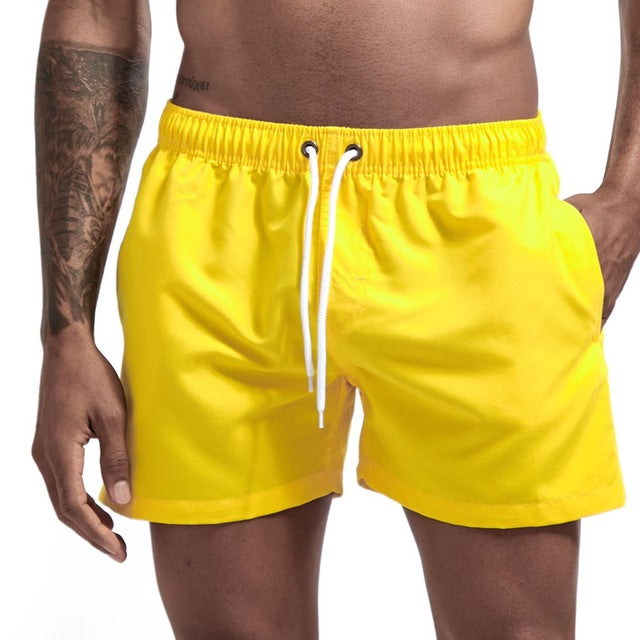 Pocket Swimming Shorts For Men Swimwear Man Swimsuit Swim Trunks Summer Bathing Beach Wear Surf beach Short board pants Boxer