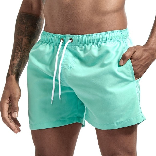 Pocket Swimming Shorts For Men Swimwear Man Swimsuit Swim Trunks Summer Bathing Beach Wear Surf beach Short board pants Boxer