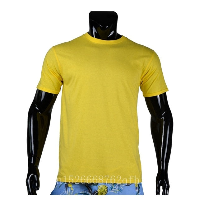 2019 Solid color Cotton T Shirt Mens Black White T-shirts 2019 Summer Skateboard Tee Boy Hip hop Skate Tshirt Tops