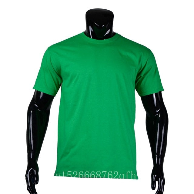 2019 Solid color Cotton T Shirt Mens Black White T-shirts 2019 Summer Skateboard Tee Boy Hip hop Skate Tshirt Tops