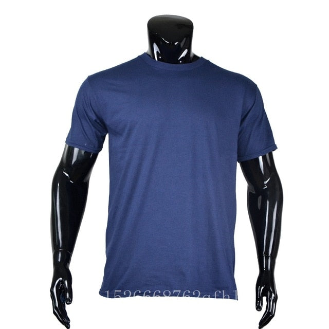 2019 Solid color Cotton T Shirt Mens Black White T-shirts 2019 Summer Skateboard Tee Boy Hip hop Skate Tshirt Tops