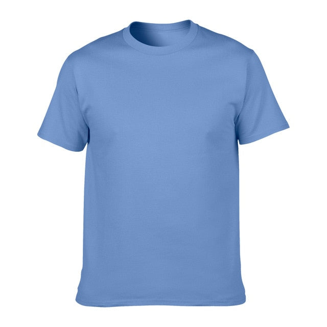 2019 Solid color Cotton T Shirt Mens Black White T-shirts 2019 Summer Skateboard Tee Boy Hip hop Skate Tshirt Tops
