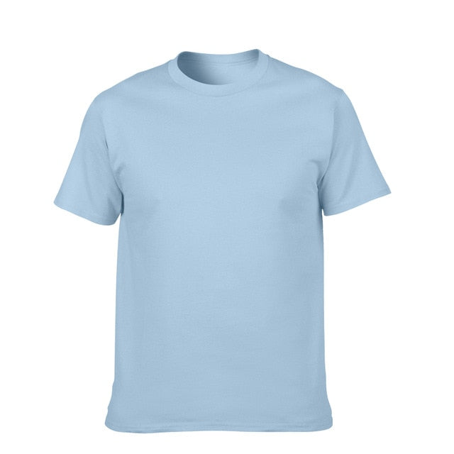 2019 Solid color Cotton T Shirt Mens Black White T-shirts 2019 Summer Skateboard Tee Boy Hip hop Skate Tshirt Tops