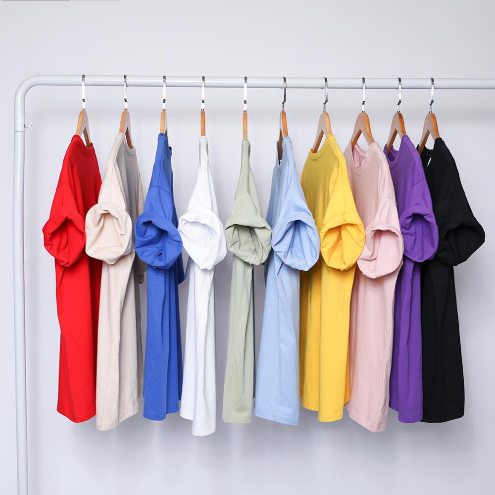 2019 Solid color Cotton T Shirt Mens Black White T-shirts 2019 Summer Skateboard Tee Boy Hip hop Skate Tshirt Tops