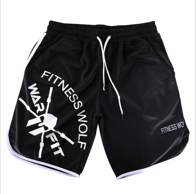 2019 shorts men summer fitness casual Mens compression quick-drying gyms Bodybuilding Joggers Slim clothing Fashion Sweatpants