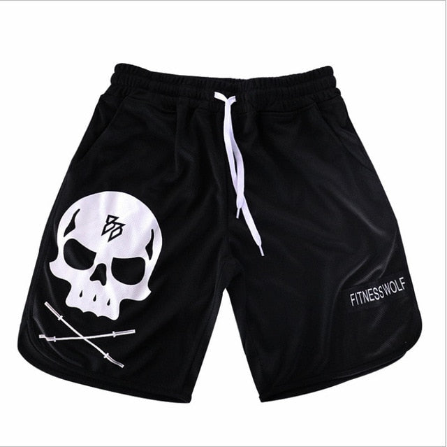 2019 shorts men summer fitness casual Mens compression quick-drying gyms Bodybuilding Joggers Slim clothing Fashion Sweatpants