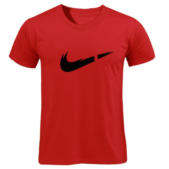 Cotton Casual LOGO Printing Men's T-shirt Top Fashion Short-sleeved JUST BREAK IT Men's Tshirt Shirt 2019 Hanukkah Off White