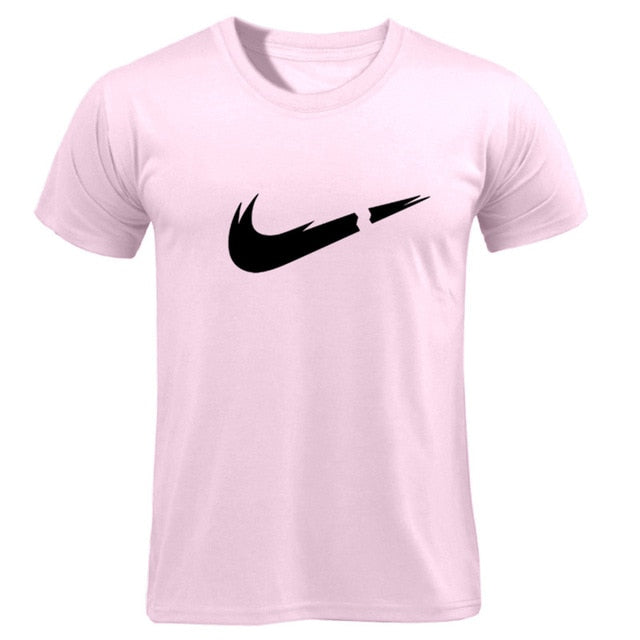 Cotton Casual LOGO Printing Men's T-shirt Top Fashion Short-sleeved JUST BREAK IT Men's Tshirt Shirt 2019 Hanukkah Off White