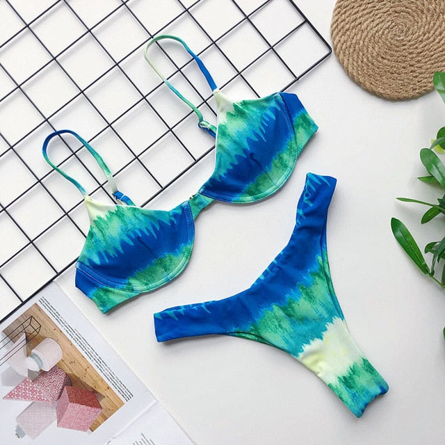 Sexy Women Push Up Bikini Set Swimwear 2020 Swimsuit Girl High Cut Bathing Suit Summer Biquini Beach Wear Bikinis De Praia