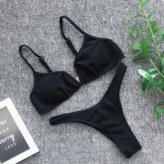 Sexy Women Push Up Bikini Set Swimwear 2020 Swimsuit Girl High Cut Bathing Suit Summer Biquini Beach Wear Bikinis De Praia