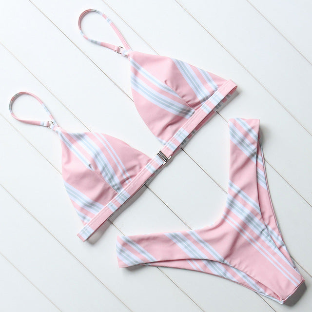 Micro Mini Bikini 2020 Swimwear Women Halter Push Up Bikini Set Padded Bra Sexy Swimsuit Hot Bandage Swim Suit Brazilian Biquini