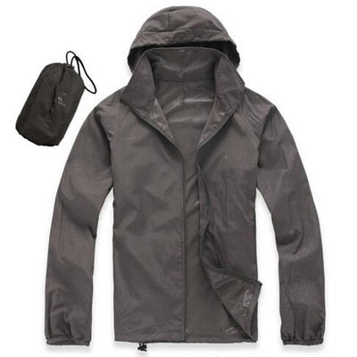 DIMUSI Men's Brand Quick Dry Skin Coat Sunscreen Waterproof UV Women thin Army Outwear Ultra-Light Windbreake Jacket 3XLYA105