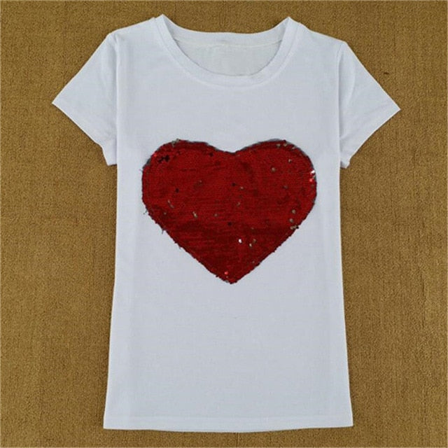 Gold Color VOGUE Print Tshirt Women Tops Summer Short Sleeve O-Neck Tee Shirt Femme Cotton T Shirt Women Harajuku Camiseta Mujer