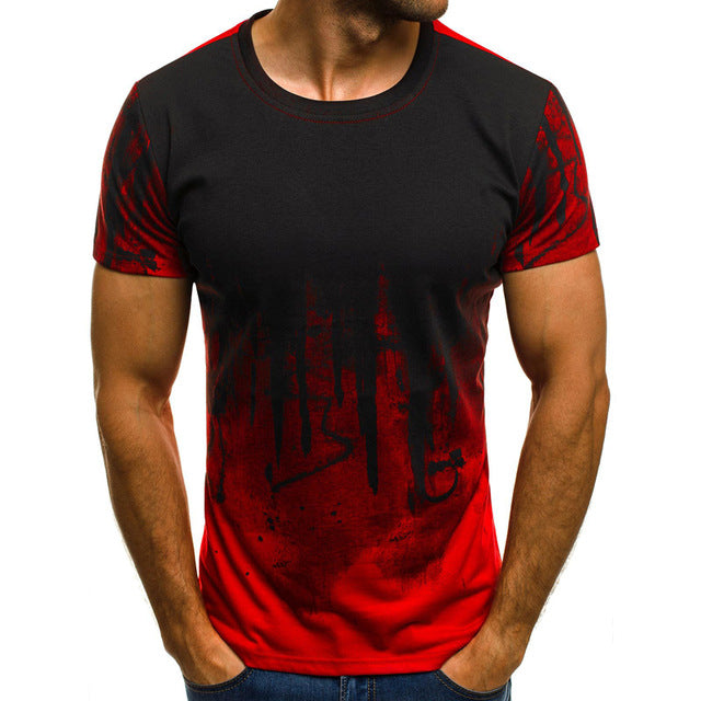 FLYFIREFLY Men Camouflage Printed Male T Shirt Bottoms Top Tee Male Hiphop Streetwear Long Sleeve Fitness Tshirts Dropshipping