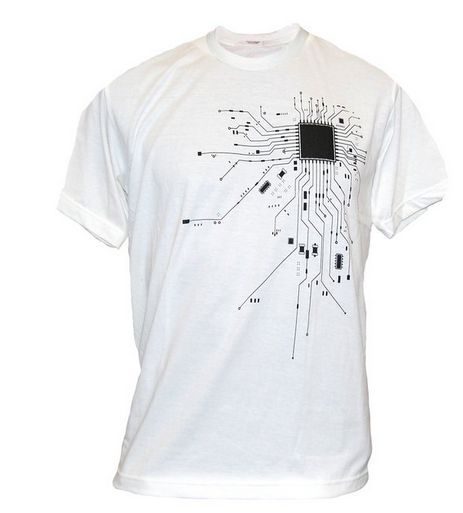 Computer CPU Core Heart T-Shirt Men's GEEK Nerd Freak Hacker PC Gamer Tee Summer Short Sleeve T Shirt Euro Size S-XXXL