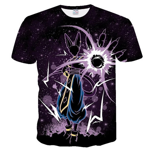 BIANYILONG 2019 new dragon ball t shirt black funny t shirts Dragon Ball Z T Shirts Mens Summer Fashion 3D Print t-shirt men