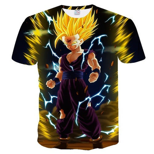 BIANYILONG 2019 new dragon ball t shirt black funny t shirts Dragon Ball Z T Shirts Mens Summer Fashion 3D Print t-shirt men
