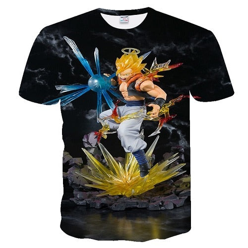BIANYILONG 2019 new dragon ball t shirt black funny t shirts Dragon Ball Z T Shirts Mens Summer Fashion 3D Print t-shirt men