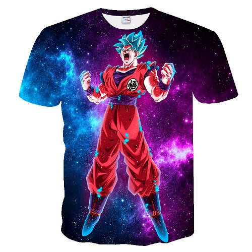 BIANYILONG 2019 new dragon ball t shirt black funny t shirts Dragon Ball Z T Shirts Mens Summer Fashion 3D Print t-shirt men