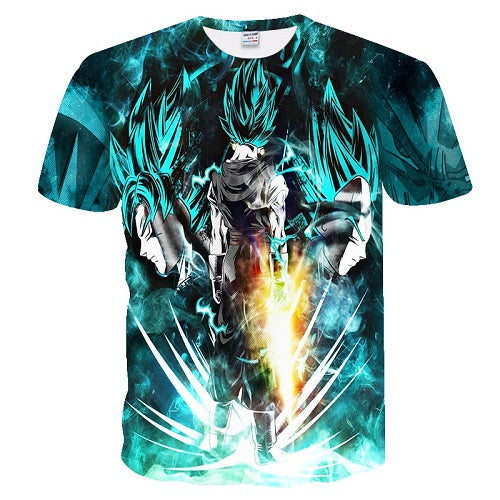 BIANYILONG 2019 new dragon ball t shirt black funny t shirts Dragon Ball Z T Shirts Mens Summer Fashion 3D Print t-shirt men
