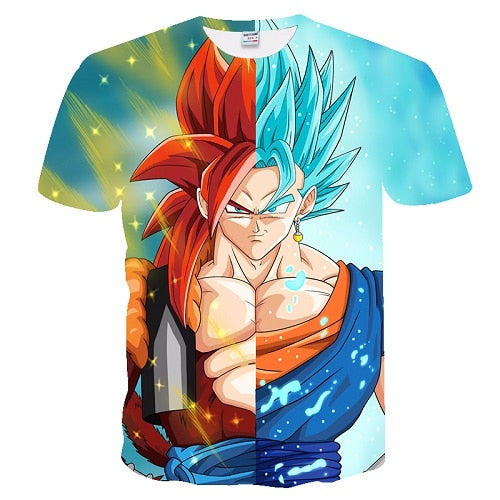BIANYILONG 2019 new dragon ball t shirt black funny t shirts Dragon Ball Z T Shirts Mens Summer Fashion 3D Print t-shirt men