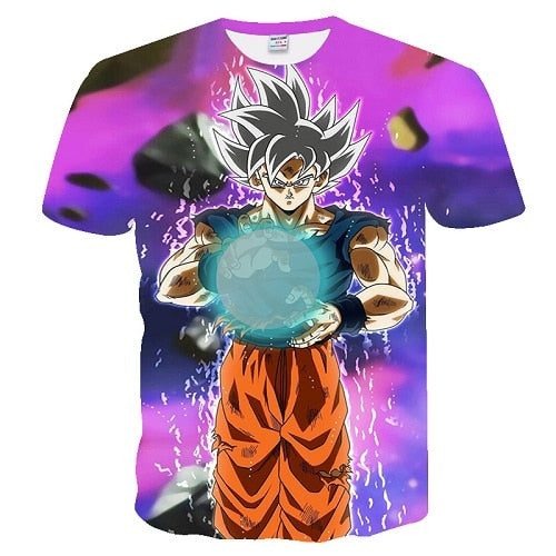 BIANYILONG 2019 new dragon ball t shirt black funny t shirts Dragon Ball Z T Shirts Mens Summer Fashion 3D Print t-shirt men