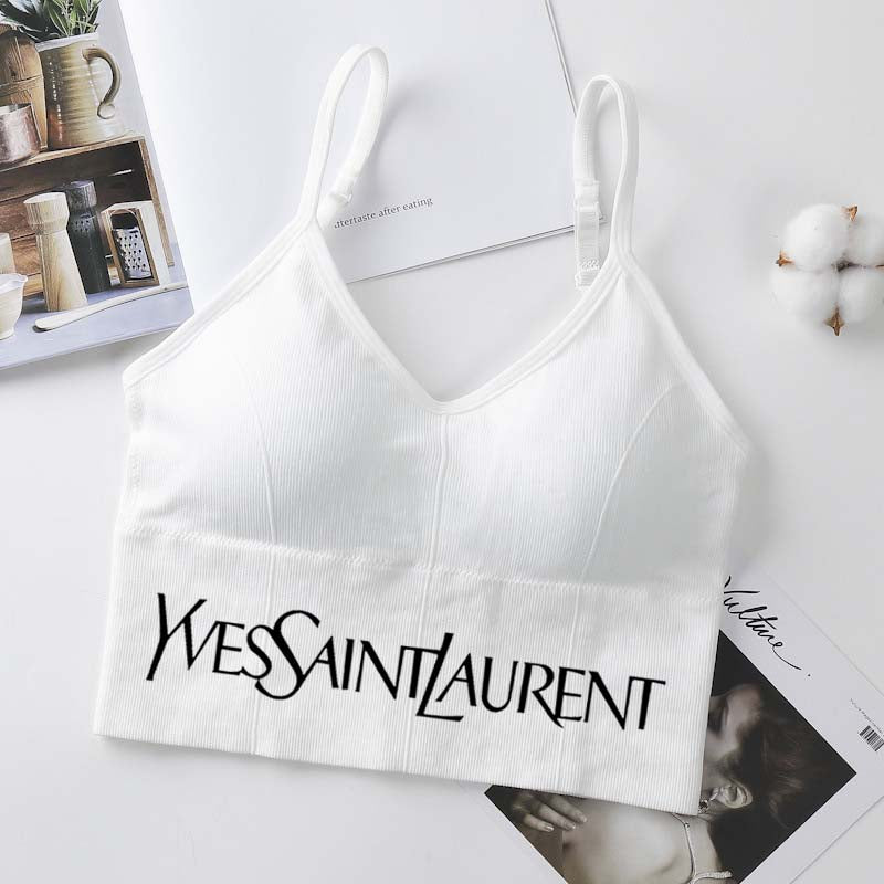 Sexy Women Crop Top Summer Honey Letter printing Strap Tank Tops Cropped Ladies Elastic Shirt Vest Camisole