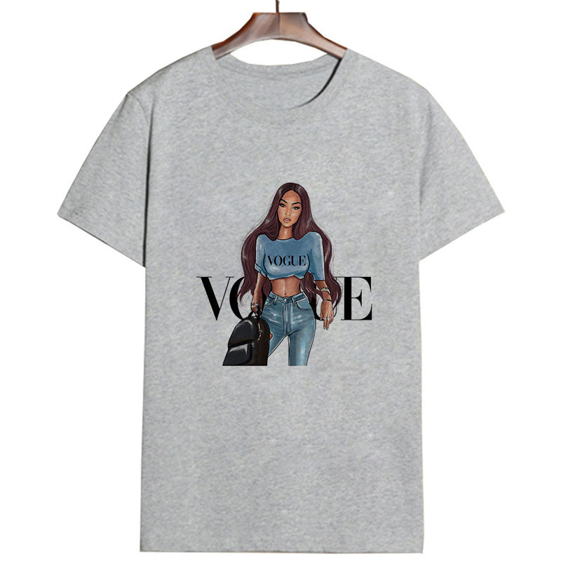 CZCCWD Camisetas Verano Mujer 2019 Thin Section T Shirt Vogue Letter Harajuku Female T-shirt Leisure Fashion Aesthetic Tshirt