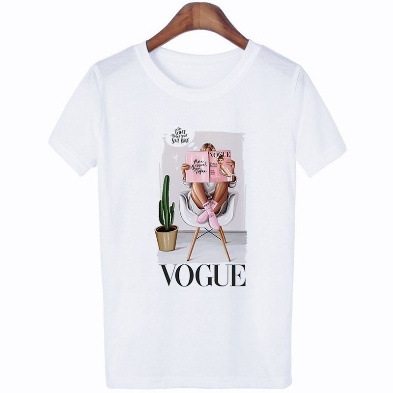 CZCCWD Camisetas Verano Mujer 2019 Thin Section T Shirt Vogue Letter Harajuku Female T-shirt Leisure Fashion Aesthetic Tshirt