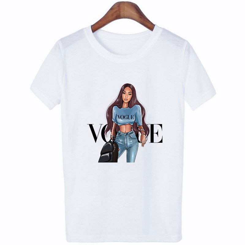 CZCCWD Camisetas Verano Mujer 2019 Thin Section T Shirt Vogue Letter Harajuku Female T-shirt Leisure Fashion Aesthetic Tshirt