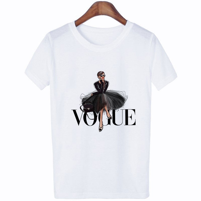 CZCCWD Camisetas Verano Mujer 2019 Thin Section T Shirt Vogue Letter Harajuku Female T-shirt Leisure Fashion Aesthetic Tshirt