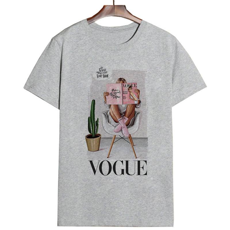 CZCCWD Camisetas Verano Mujer 2019 Thin Section T Shirt Vogue Letter Harajuku Female T-shirt Leisure Fashion Aesthetic Tshirt