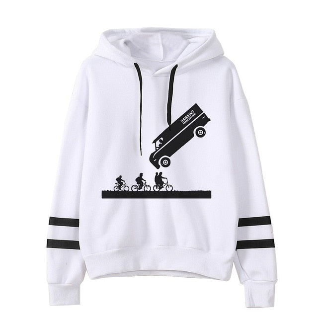 Stranger Things Hoodie Woman Hooded Hoodies Kpop  Sweatshirts Kawaii Korean Oversized Harajuku Hip Hop Hoodie Sweatshirt Men