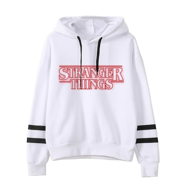 Stranger Things Hoodie Woman Hooded Hoodies Kpop  Sweatshirts Kawaii Korean Oversized Harajuku Hip Hop Hoodie Sweatshirt Men