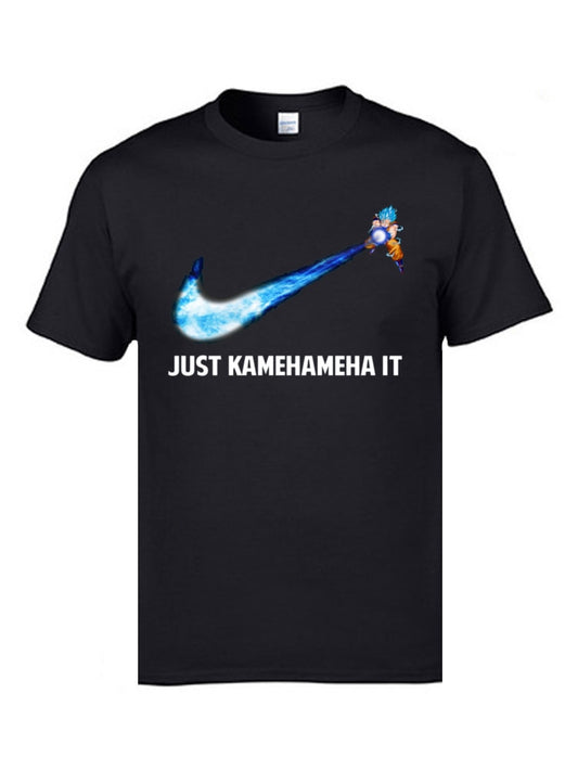 Dragon Ball Z Vegeta Saiyan Goku T Shirts Japanese Anime Kamehameha It Supernatural T-Shirts Harajuku Bragonball Tshirts Men