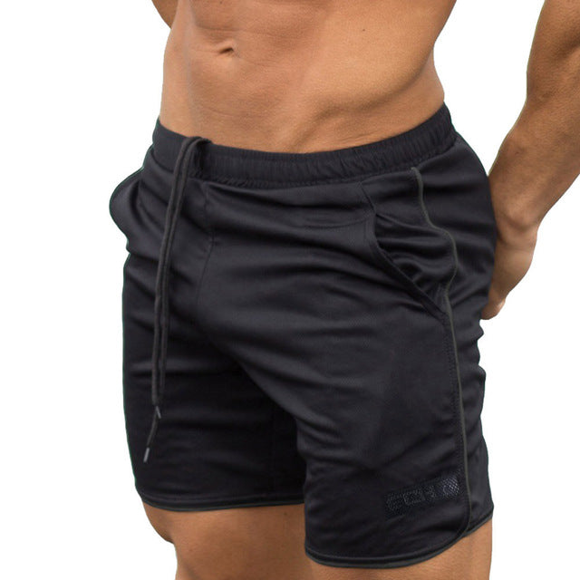 Men Sports Short Pants summer plus size casual 2019 Training Bodybuilding Summer Shorts Workout Fitness GYM Short Pants