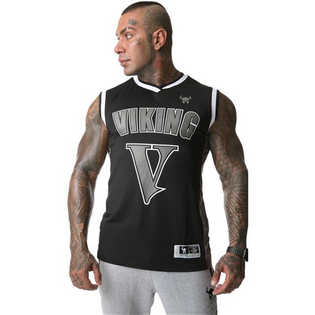 Summer mesh Tank Tops Mens fashion clothing Stringer Bodybuilding Fitness absorb sweat breathe freely Men Tanks Clothes Singlets