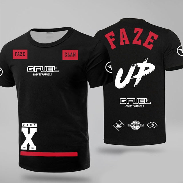 Custom ID Faze Tshirt Niko Fans T-shirt Men Women Faze Clan Short Sleeve T shirts Customize Tee Shirt Homme