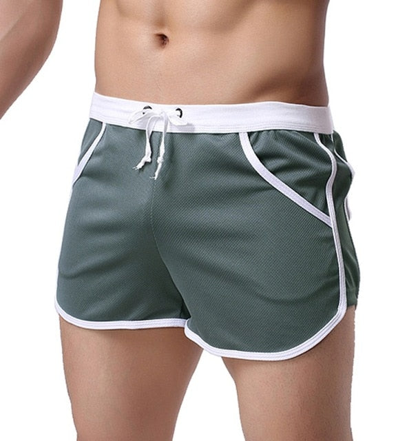 2019 New Fashion Quick Dry Clothing Men's Casual Shorts Household Man Shorts G Pocket Straps Inside Trunks Beach Shorts