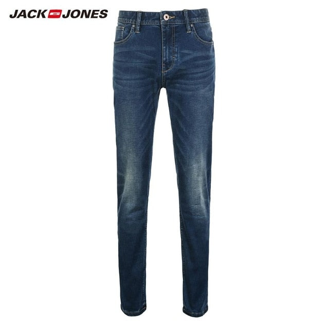 JackJones Men's Stretch Jeans men Elastic Cotton Denim Pants Loose Fit Trousers New Brand Menswear 219132584