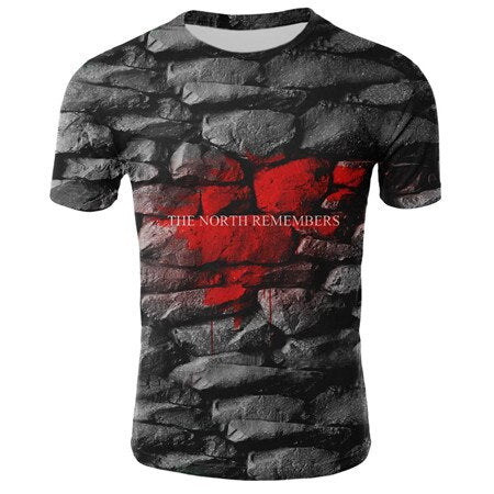 2019 Summer short sleeve 3D printed t shirt funny slim clothing t-shirts men fashion casual tops tees