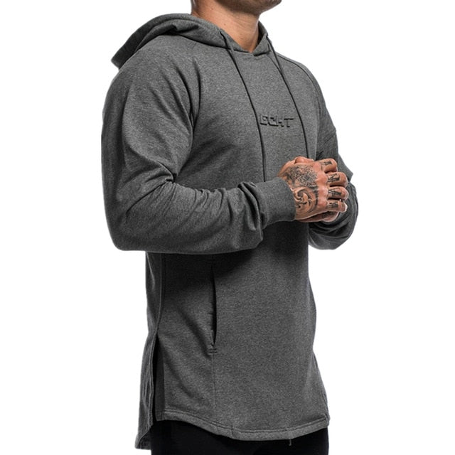 2019 Autumn New Mens Hoodie Sweatshirt Man Outdoor training Clothing Tops Male Casual Fashion breathable Pullover brand clothing