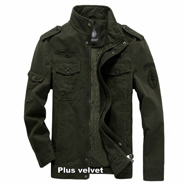 2019 new comfortable casual loose detonation fashion trend jacket men's autumn and winter clothing