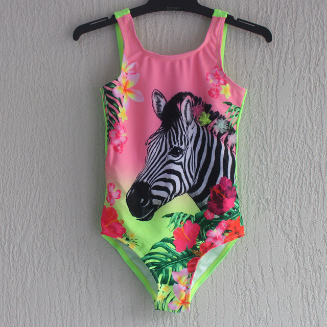 New Girls Swimwear Bathing Suits Baby swimsuit Summer 1PCS Girls Bikini Lovely Child Swimsuit Beachwear Backless Kids sw663